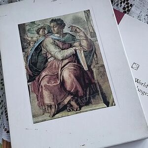 VINTAGE! The World of Michelangelo Coffee Table Book